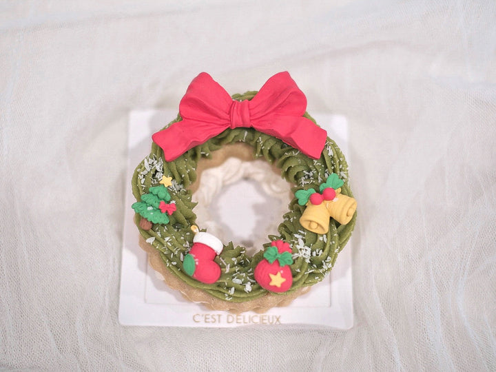 2023 Christmas Wreath Cake