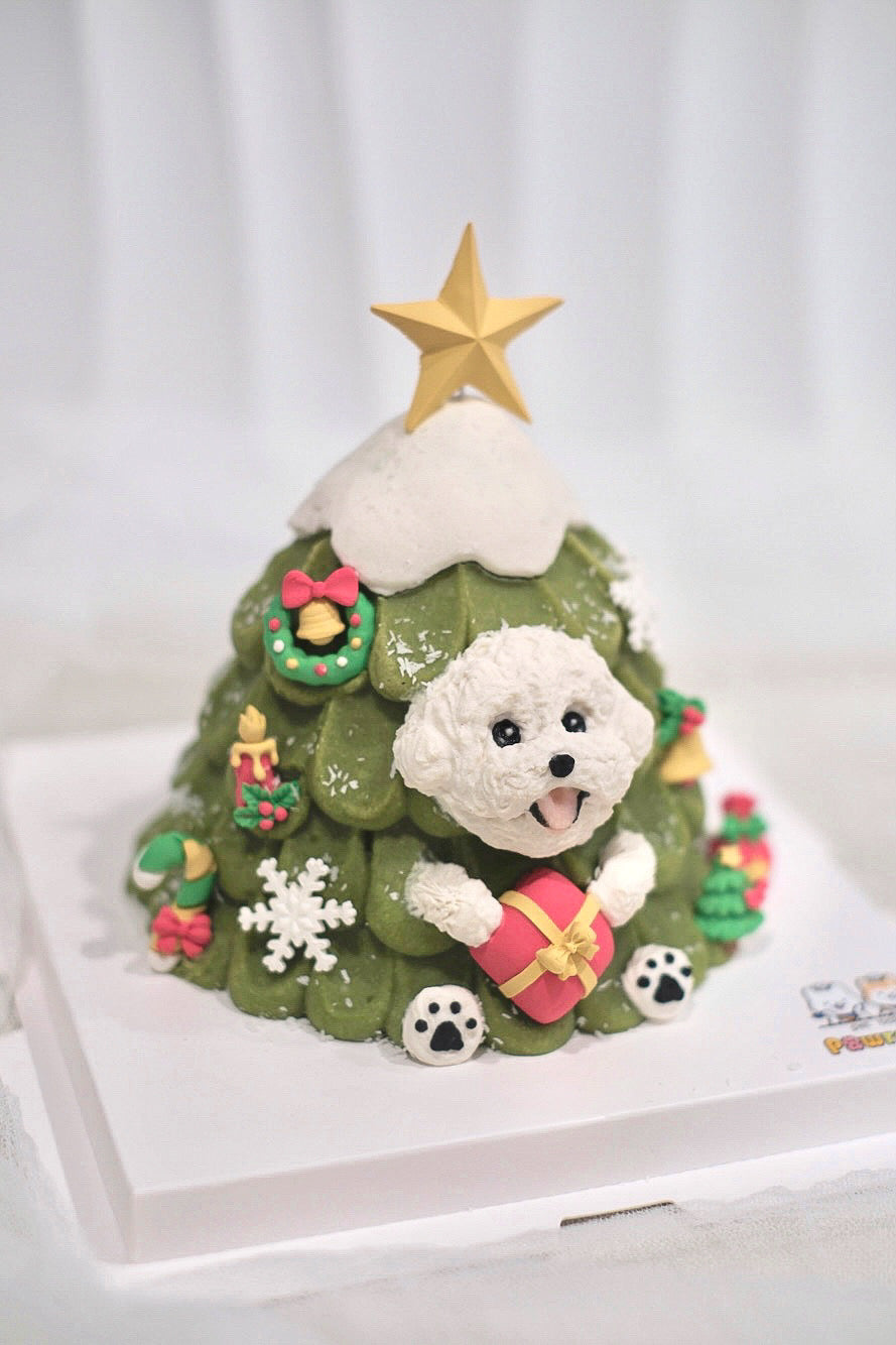 2023 Christmas Tree Cake