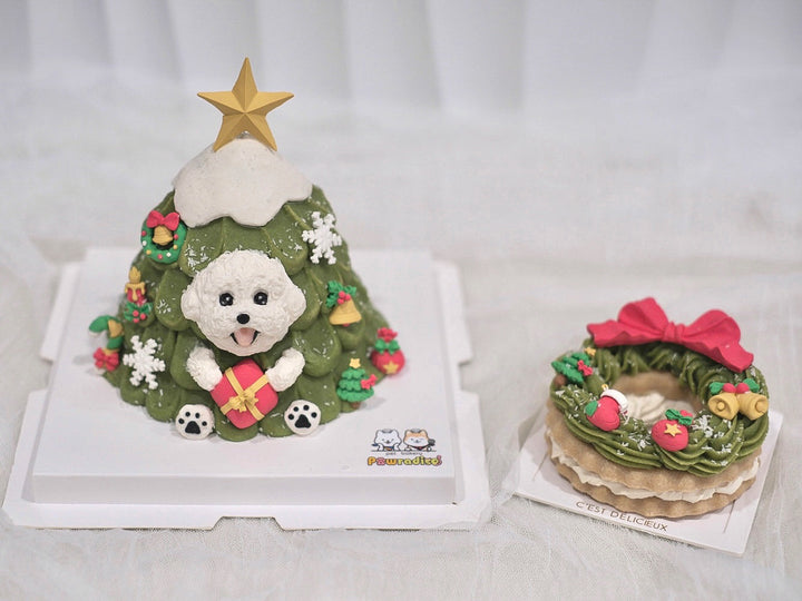 2023 Christmas Tree Cake