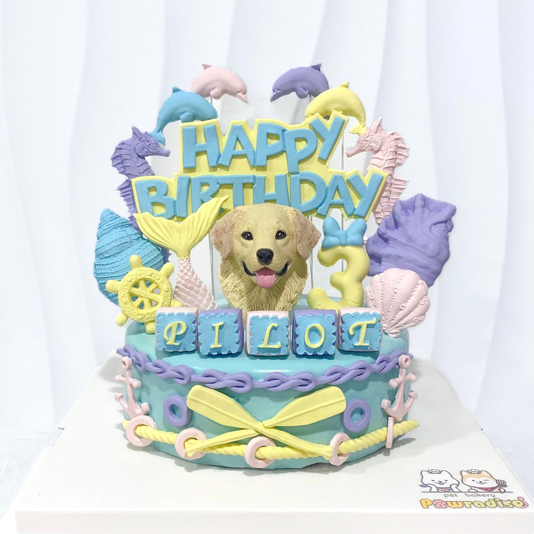 Signature Themed Dog Cake