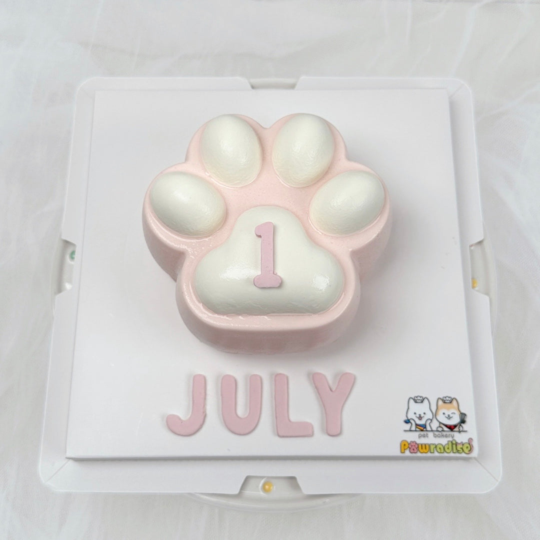 Paw Mousse Cake（🐱🐶）